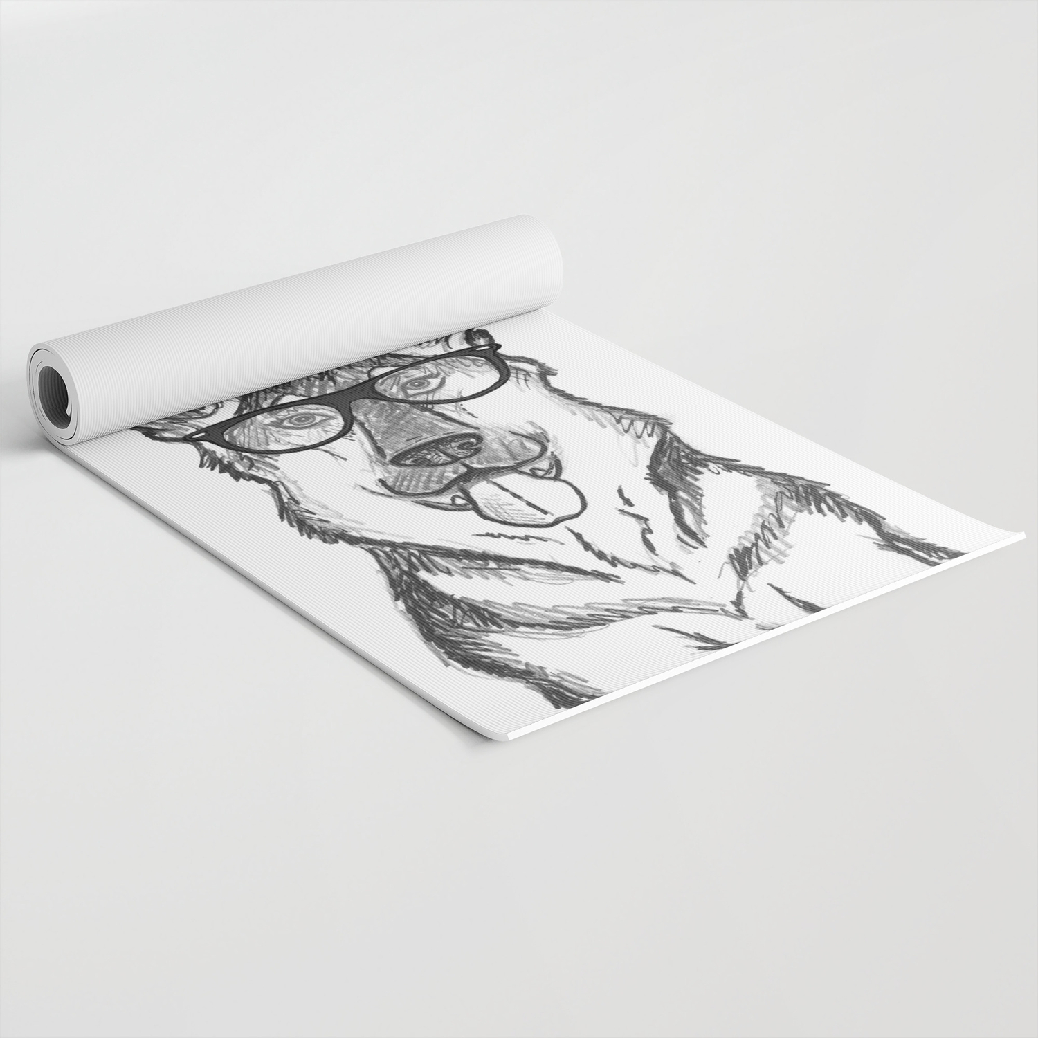 German Shepherd Dog Yoga Mat By Lindusmaximus86 Society6