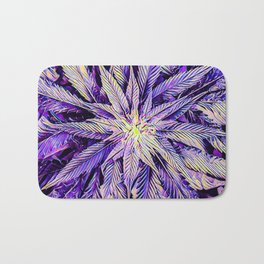 Purple Cannabis Dream Bath Mat | Potleaf, Green, Marijuana, Farming, Leaves, Dream, Budtender, 420, Ambassadorchad, Legalize 