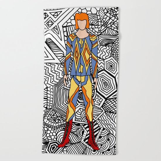 Bowie Fashion 1 Beach Towel