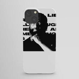 All Thoughts are All Lies  iPhone Case
