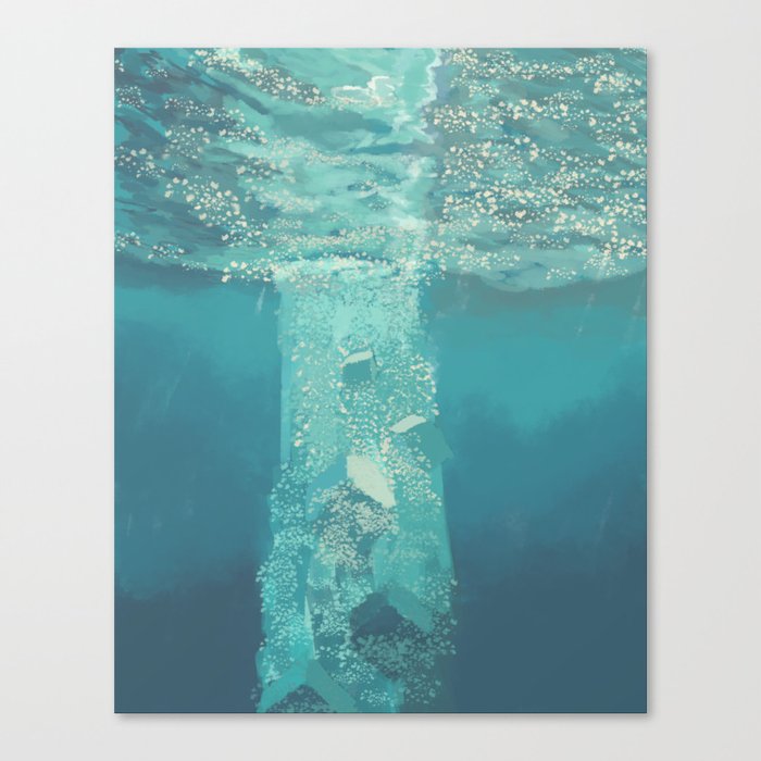 Underwater Canvas Print