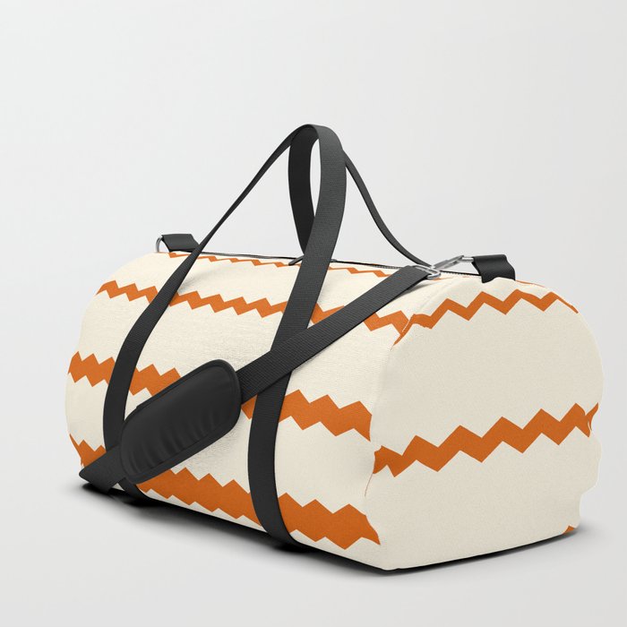 Abstraction_NATURE_RIVER_STREAM_WAVE_LINE_POP_ART_0420A Duffle Bag