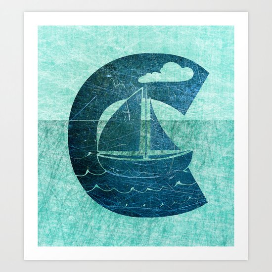 Sail Across the Sea Art Print