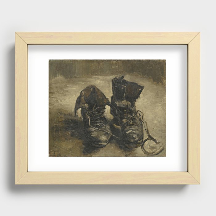 Vincent van Gogh - Boots Recessed Framed Print