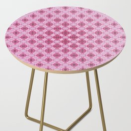 Pastel pink peony vase Side Table