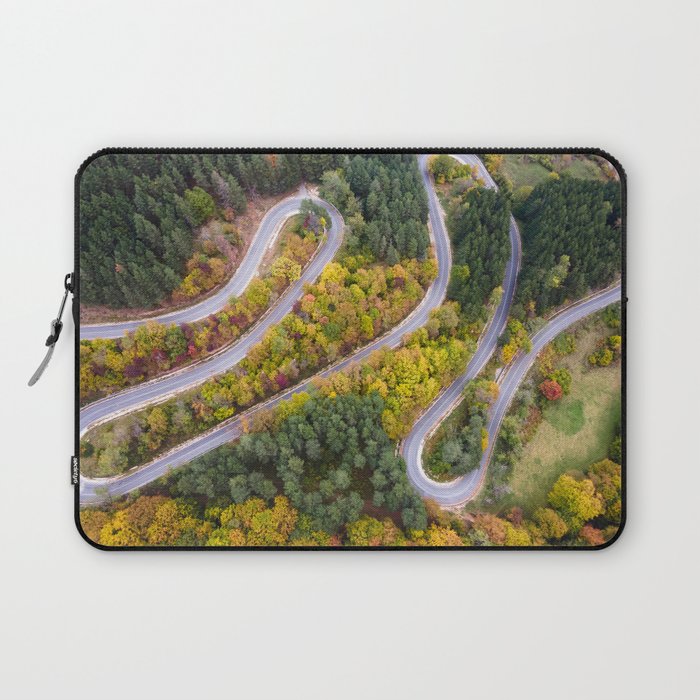 Winding mountain road Laptop Sleeve
