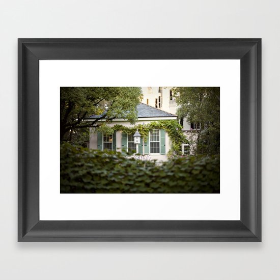 glimpse::charleston Framed Art Print