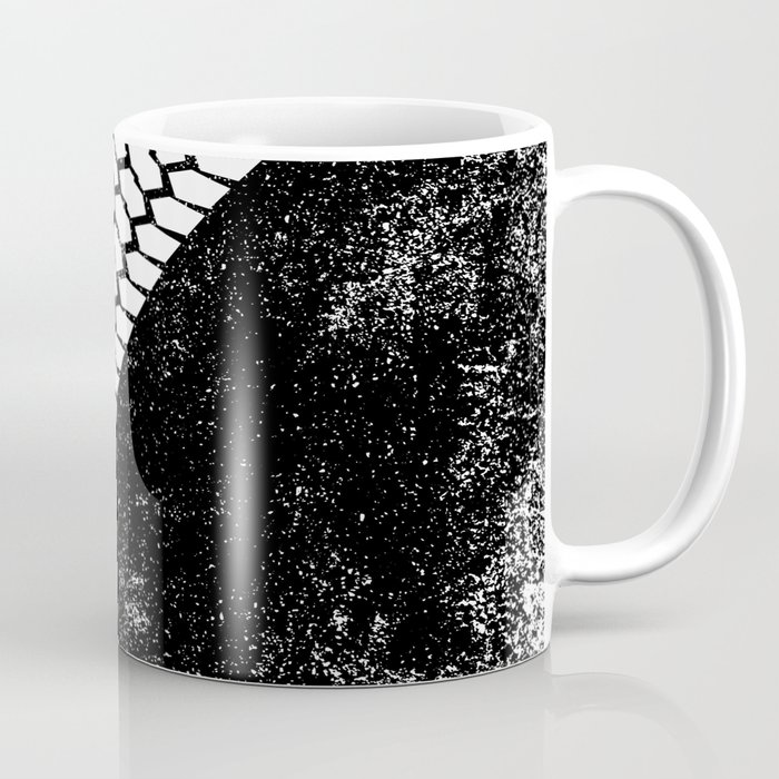 Grunge Skid Mark Coffee Mug