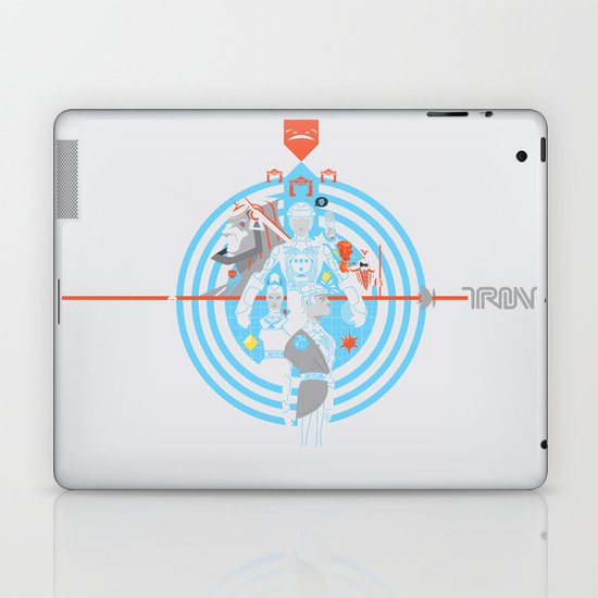 Tron Laptop & iPad Skin