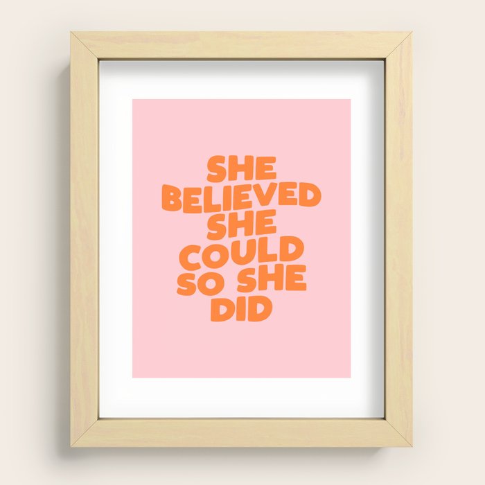 Recessed Framed Print