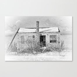 Abandoned Homestead Canvas Print