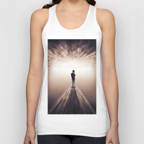 The Sky is getting closer Unisex Tank Top