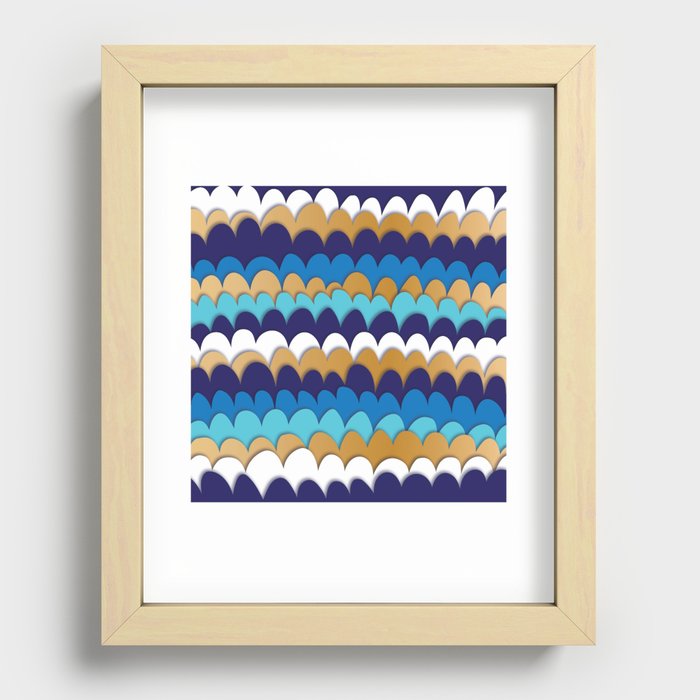 SCALES IN BALANCE Recessed Framed Print