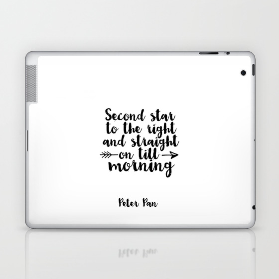 Peter Pan Quote Nursery Art Print Printable Wall Art Kids Gift