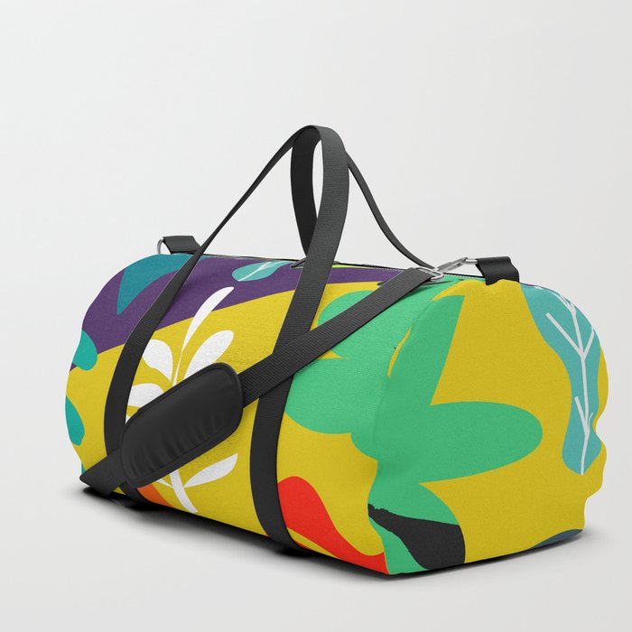 tropical duffle bag
