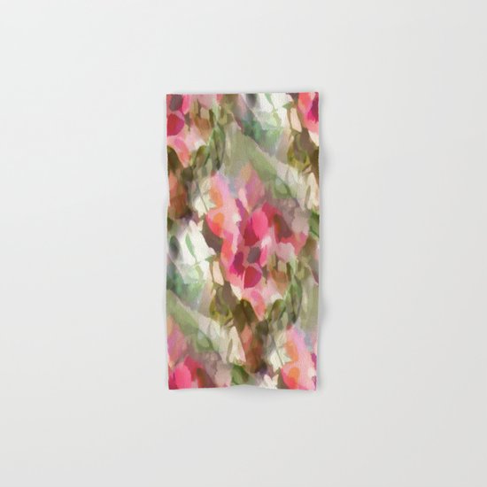 Floral Design Hand & Bath Towel
