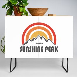 Sunshine Peak Colorado Credenza