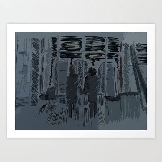 You Met Me At A Very Strange Time In My Life Art Print