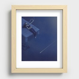 Shooting Star Recessed Framed Print