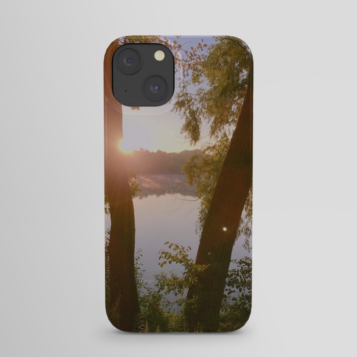Sunrise on the Lake iPhone Case