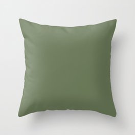 Zombie Green Throw Pillow