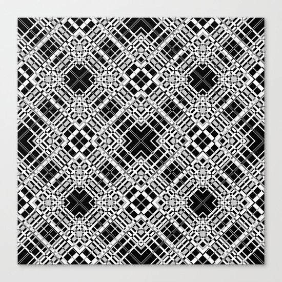 Geometric pattern. Elsa .1 Canvas Print