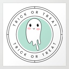 Trick or Treat Art Print