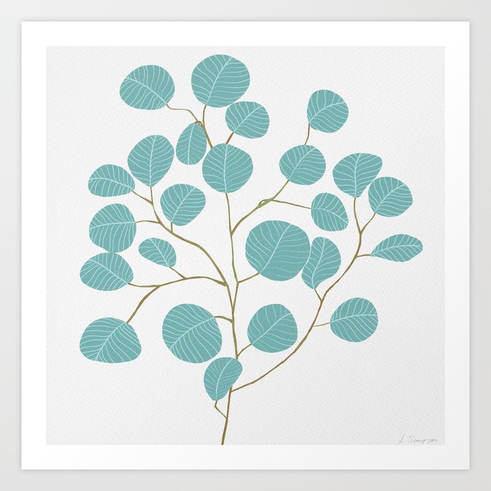 Eucalyptus No. 1 Art Print