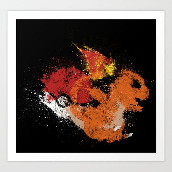 Fire Starter Art Print
