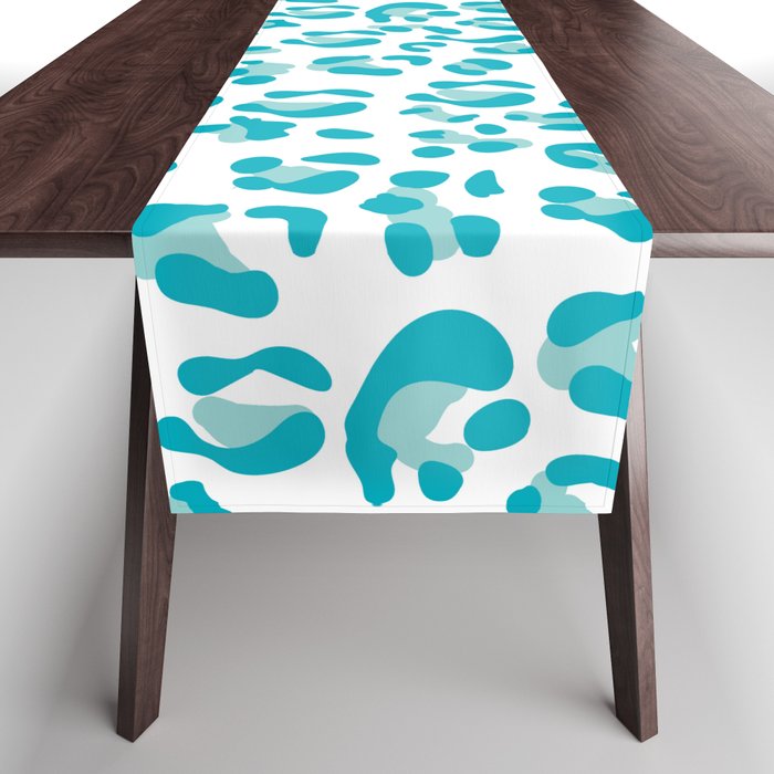 Leopard Print Seamless Pattern  Table Runner