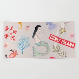 Coney Island Beach Towel