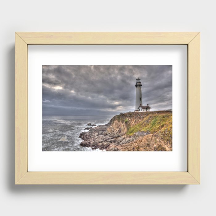 Pidgeon Point Lighthouse Recessed Framed Print