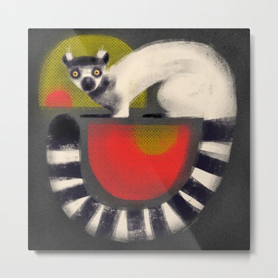 LEMUR Metal Print