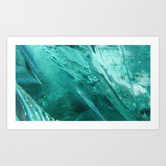 turquoise Art Print
