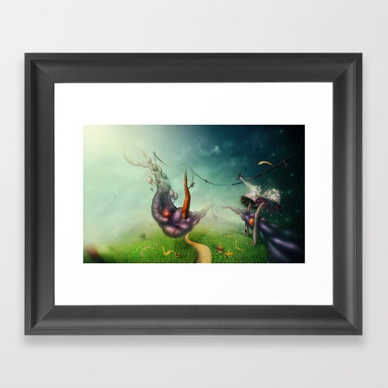 Freedom Fields Framed Art Print
