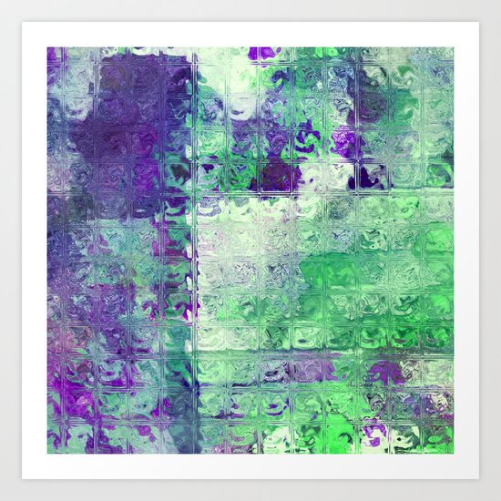 COLLAGE LOVE: MYSTIFY Art Print
