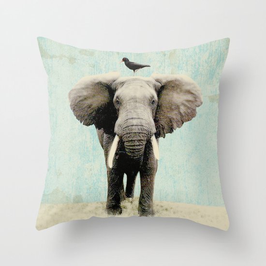 we meet again Throw Pillow