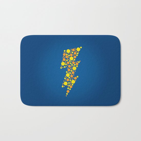 Lightning Bath Mat