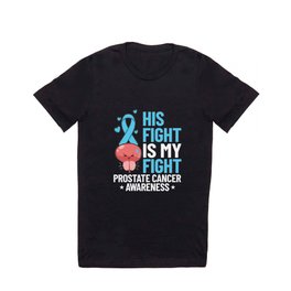 Prostate Cancer Blue Ribbon Survivor Awareness T Shirt