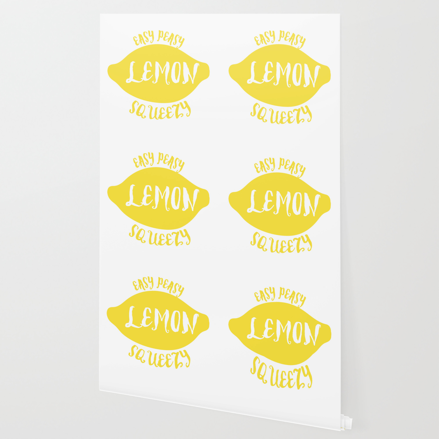 Easy Peasy Lemon Squeezy Wallpaper By Marshallartsgraphics Society6