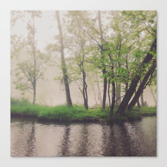 Morning Fog Canvas Print