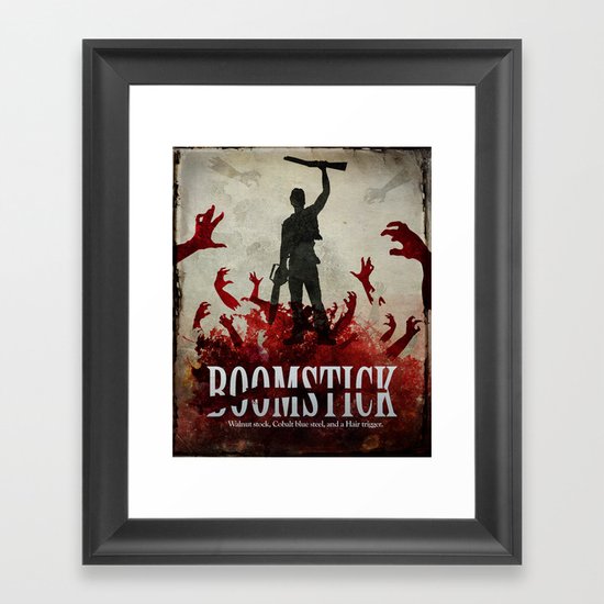 Boomstick Framed Art Print