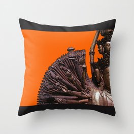Quan Yin - Bronze Throw Pillow