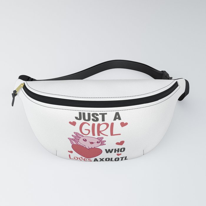 Axolotl Lovers Sweet Animals For Girls Pink Fanny Pack