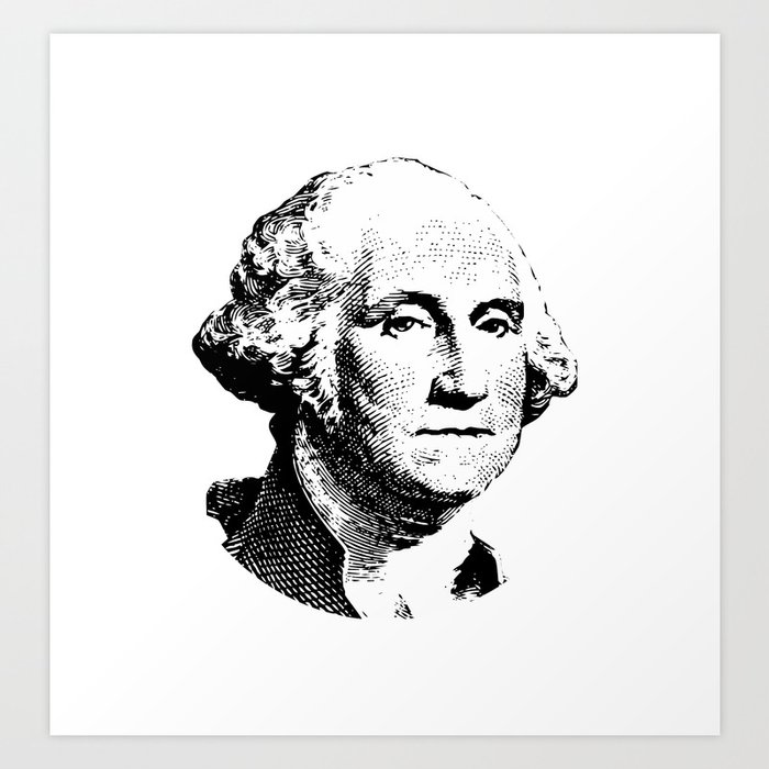 President George Washington Art Print