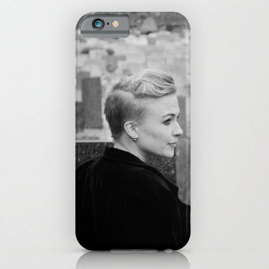 Lady of the churchyard iPhone & iPod Case