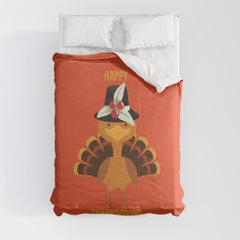 Happy Thanksgiving Comforter