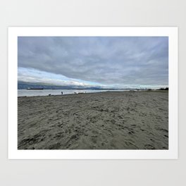 SB Beach Art Print