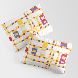 Piet Mondrian abstract Pillow Sham