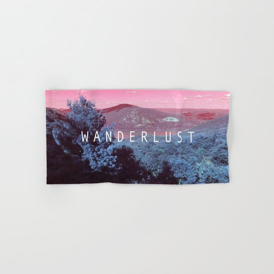 Wanderlust Hand & Bath Towel